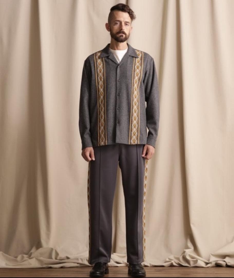 2XL 新品　定価24200円　Schott 2TONE WOOL SHIRT