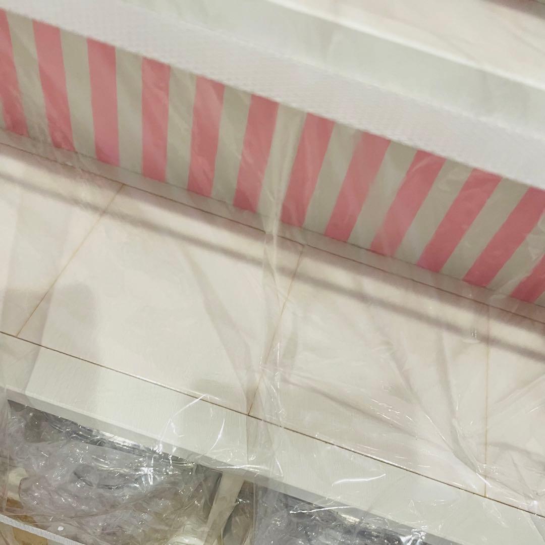 調味料ラック　ピンク　おしゃれ　可愛い　コレクション棚