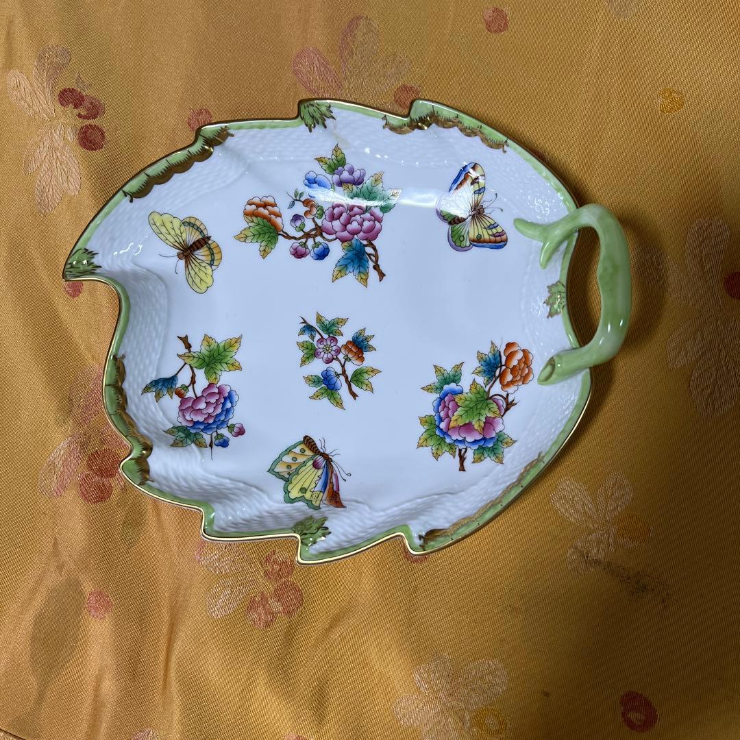 ヘレンド　ビクトリアブーケ　プレート