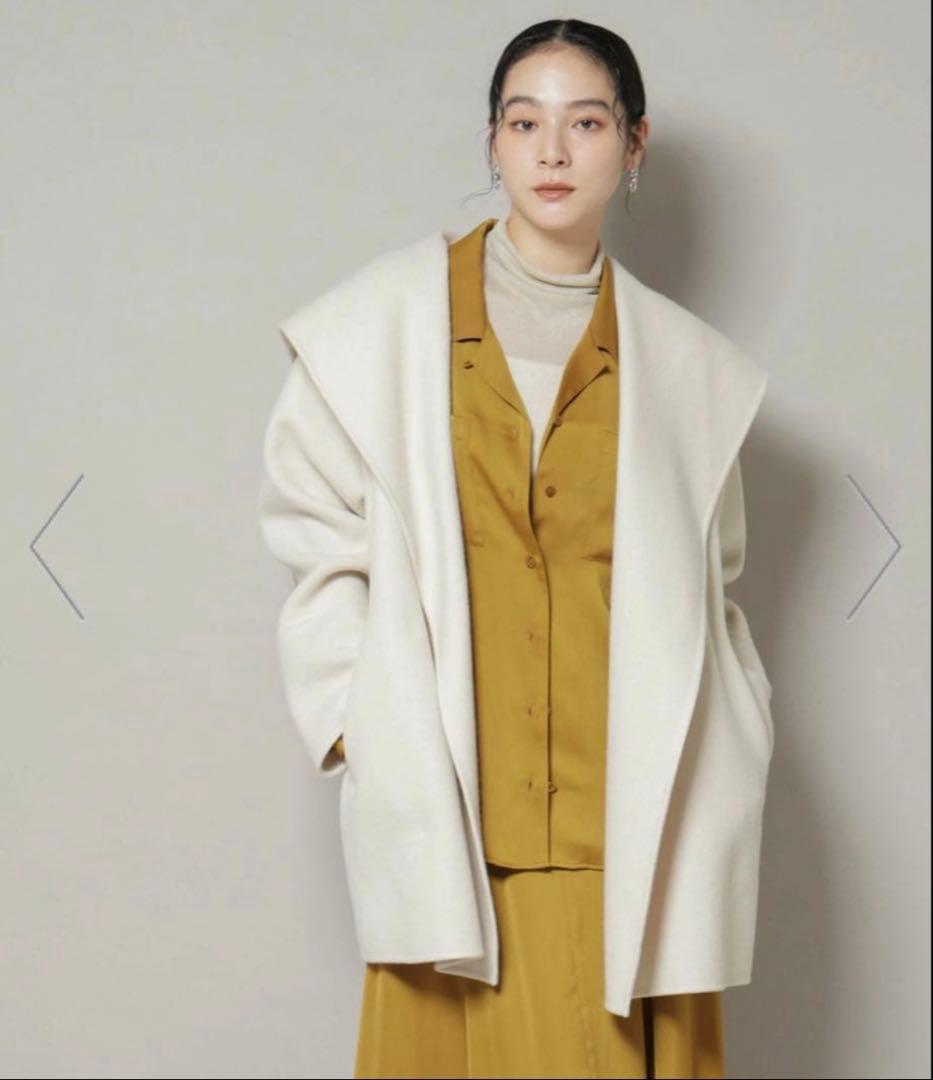 新品NANO universe リバーショールミディコート