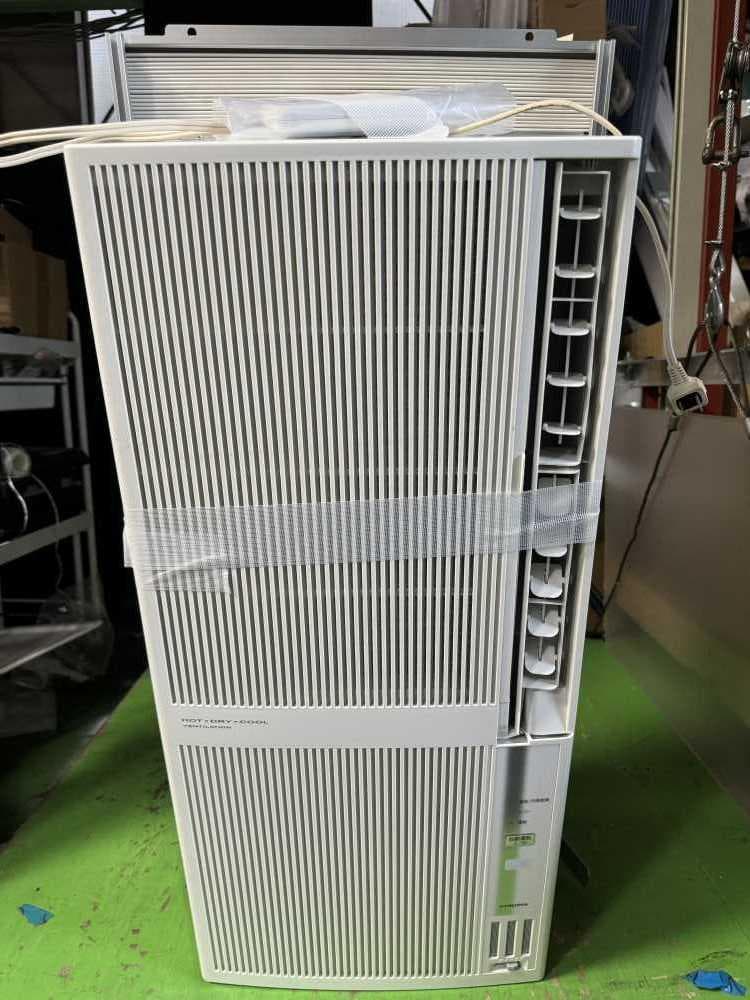 【中古】コロナウインド型冷暖兼用エアコン 2020年式2507031754