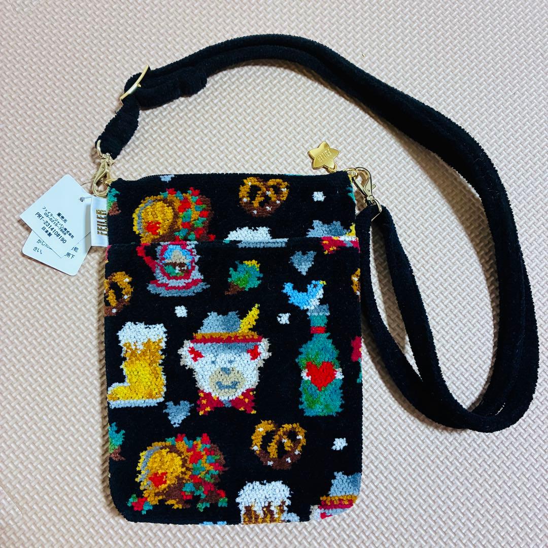 FEILERフェイラー プロースト 新品タグ付き　スマホショルダー　シュニール織