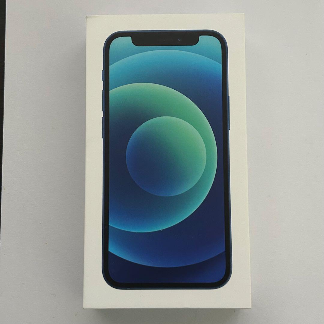 【水没ジャンク品】iPhone12mini ブルー　128GB