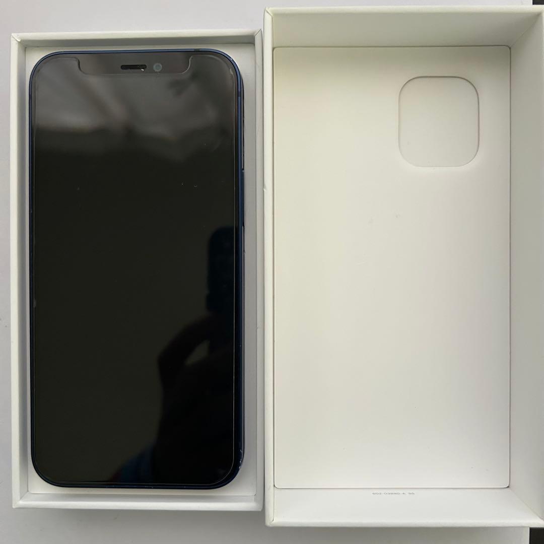 【水没ジャンク品】iPhone12mini ブルー　128GB