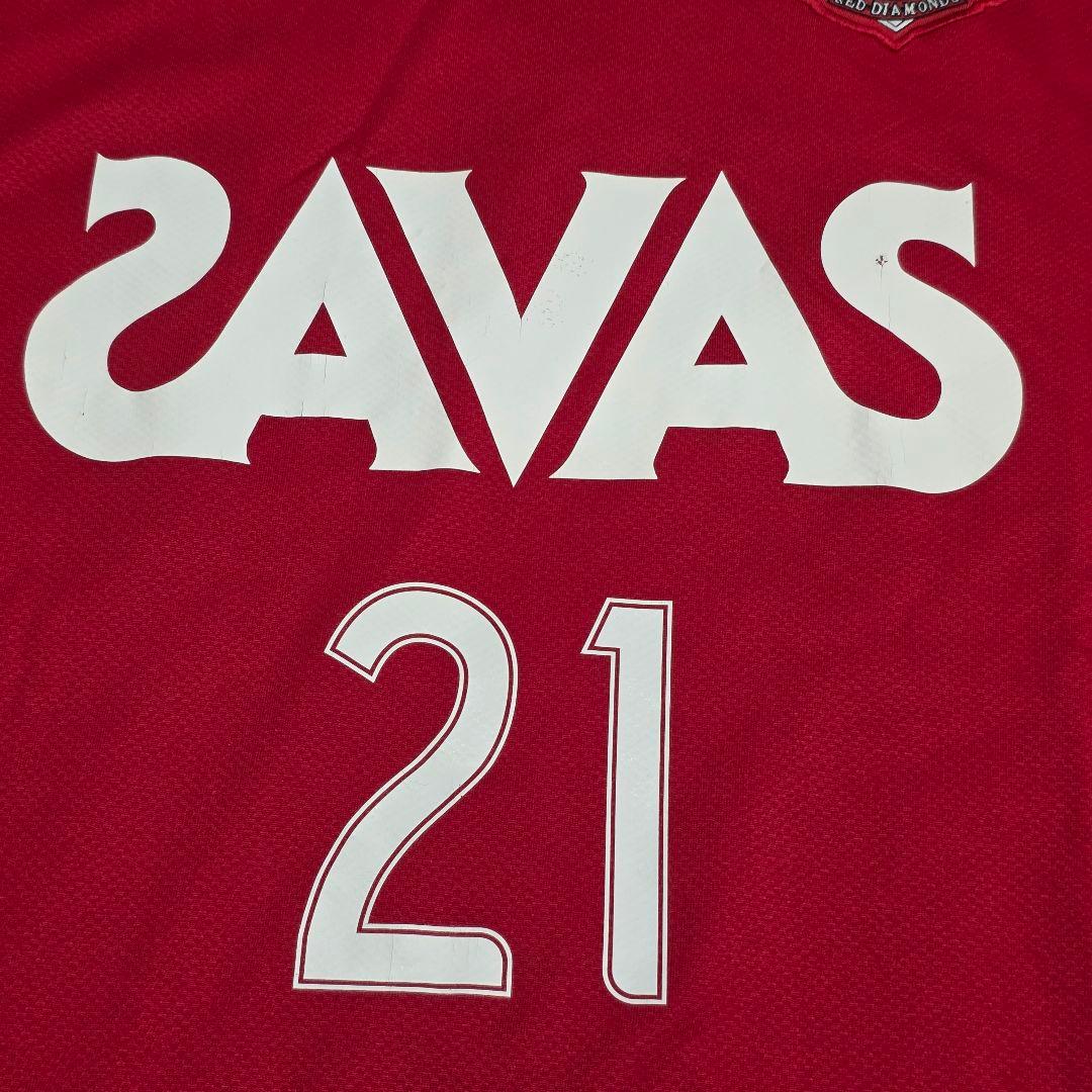 浦和レッズ　2008　梅崎　ユニフォーム　長袖　XL　NIKE　ナイキ　ホーム