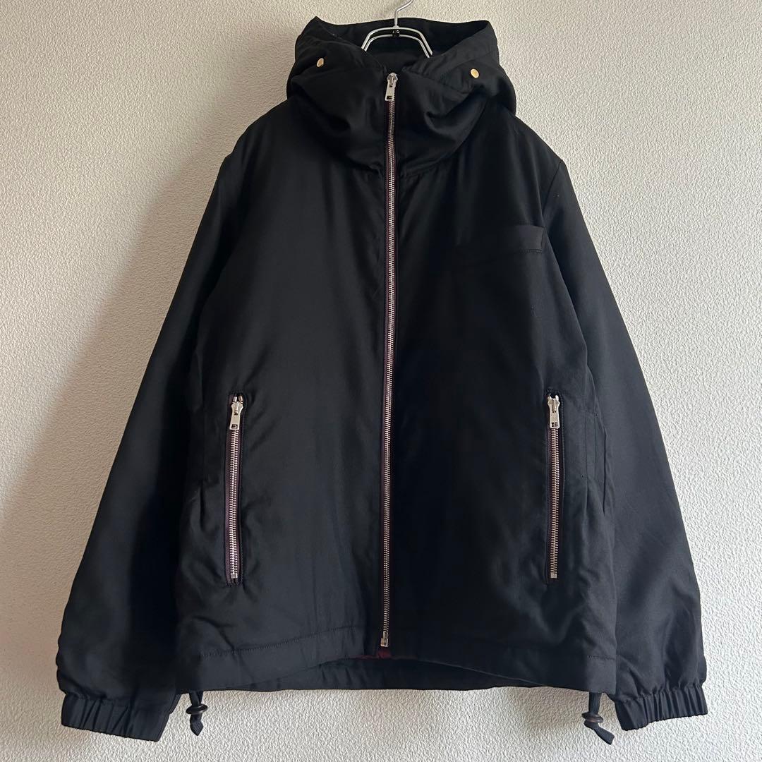 Paul Smith ポールスミス 中綿 ブルゾン キルティング ウール シルク