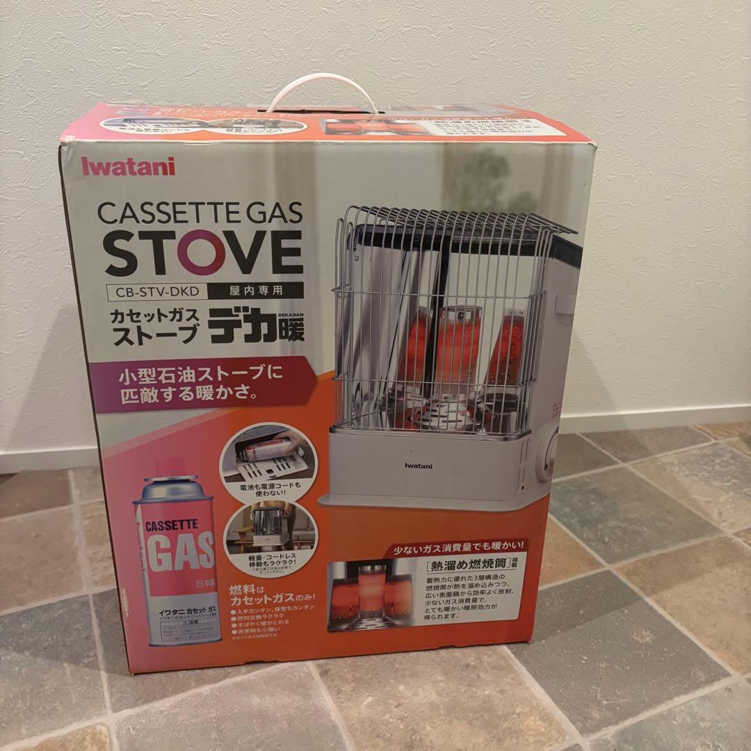 【新品】イワタニ　カセットガスストーブ　デカ暖　CB-STV-DKD 岩谷