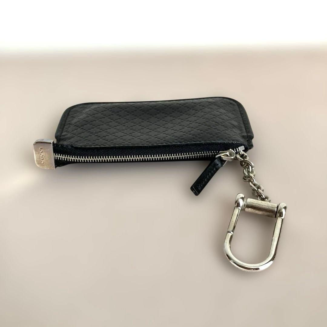 新品未使用　GUCCI グッチ ディアマンテ ケース キーリング付き