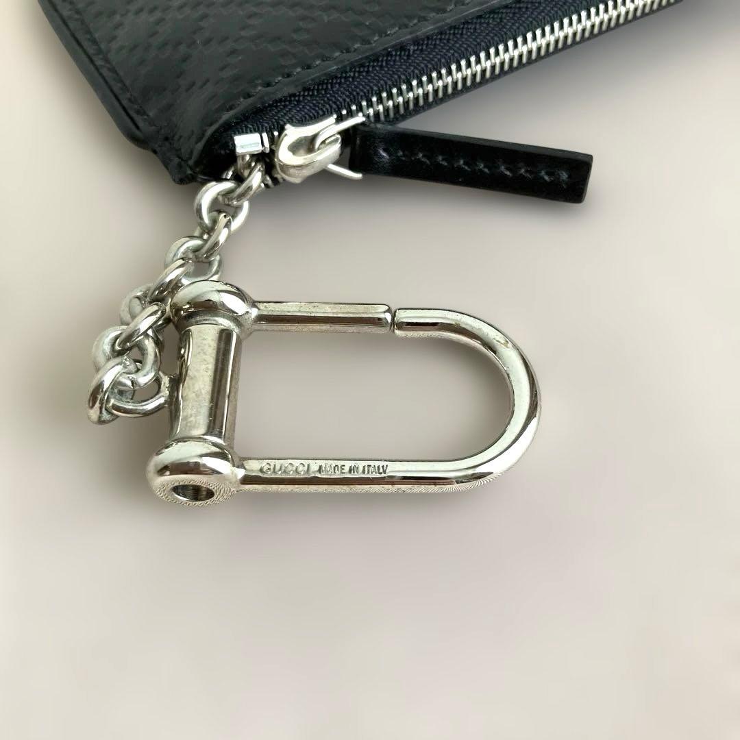 新品未使用　GUCCI グッチ ディアマンテ ケース キーリング付き