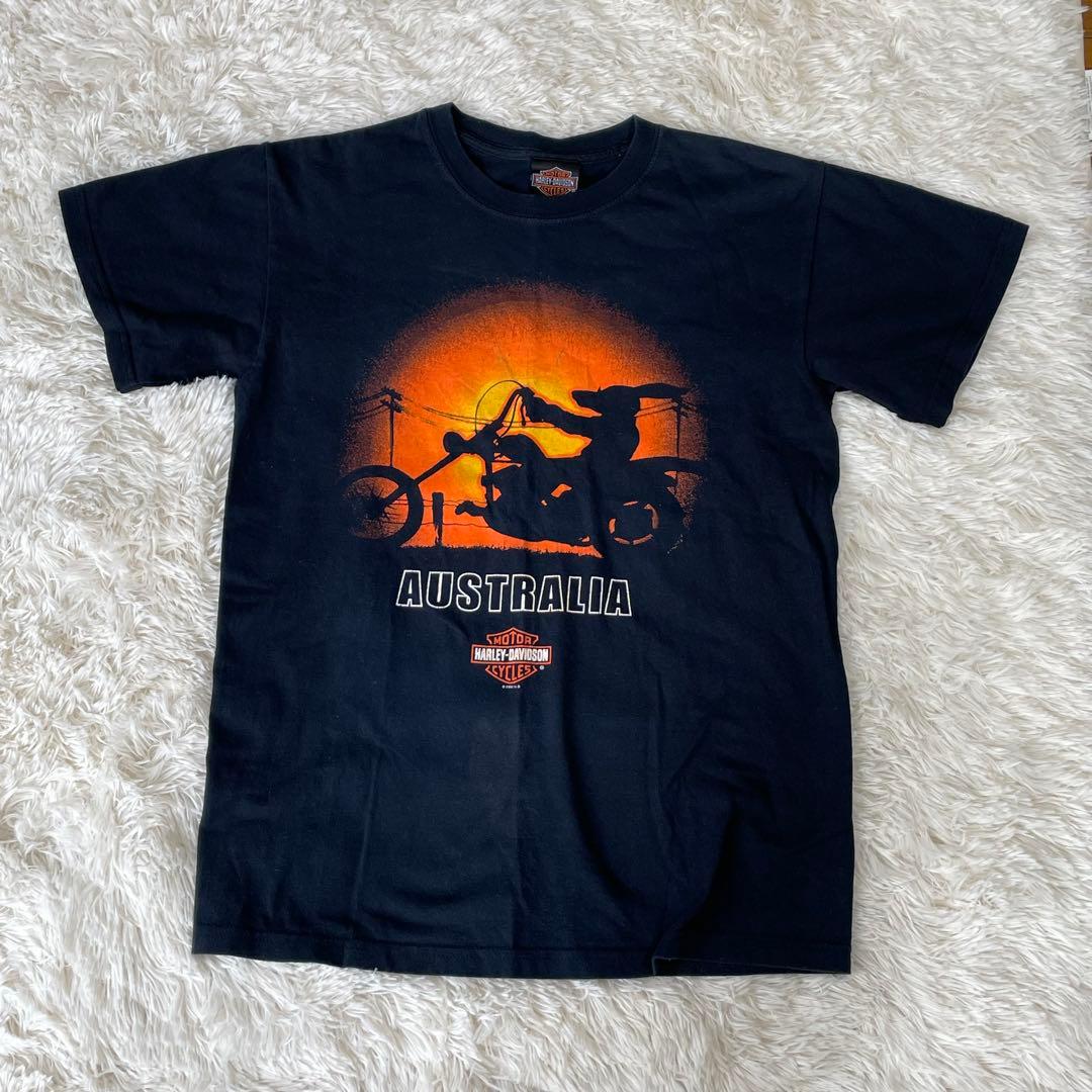 【新品未着用】ハーレーダビットソン　革ジャン&おまけTシャツ　【希少色ボルドー】