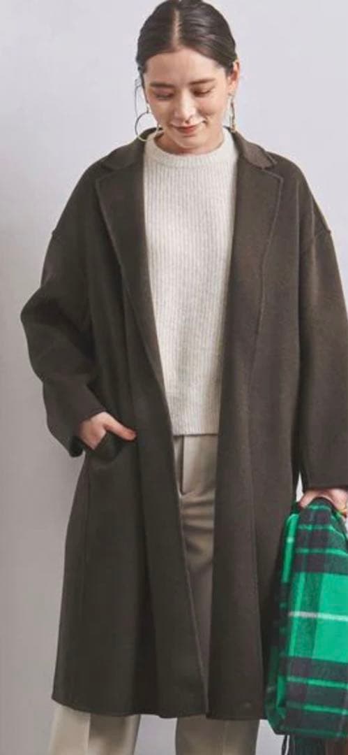 お値下げ　ほぼ未使用★ユナイテッドアローズ　W/N リバー テーラード コート