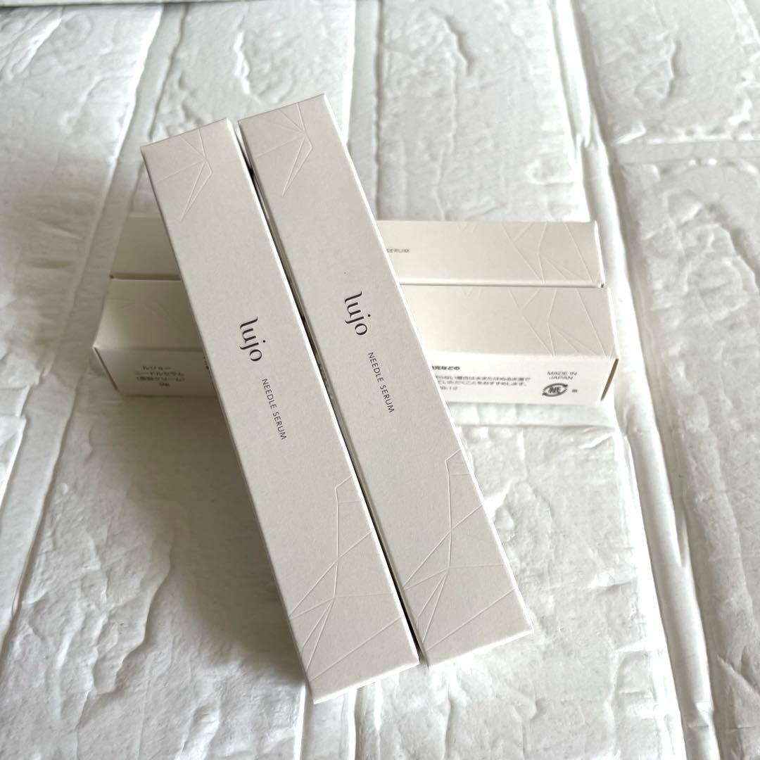 新品未使用lujoルジョーニードルセラム美容クリームアイクリーム9g4本セット