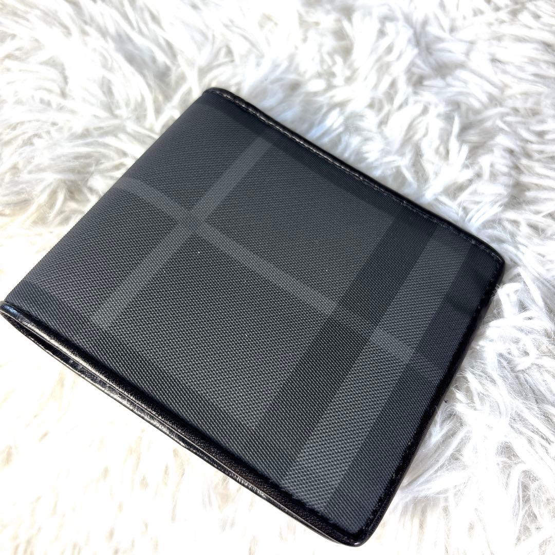 永*子様 BURBERRY バーバリー　2つ折財布 メンズ ブリットチェック /