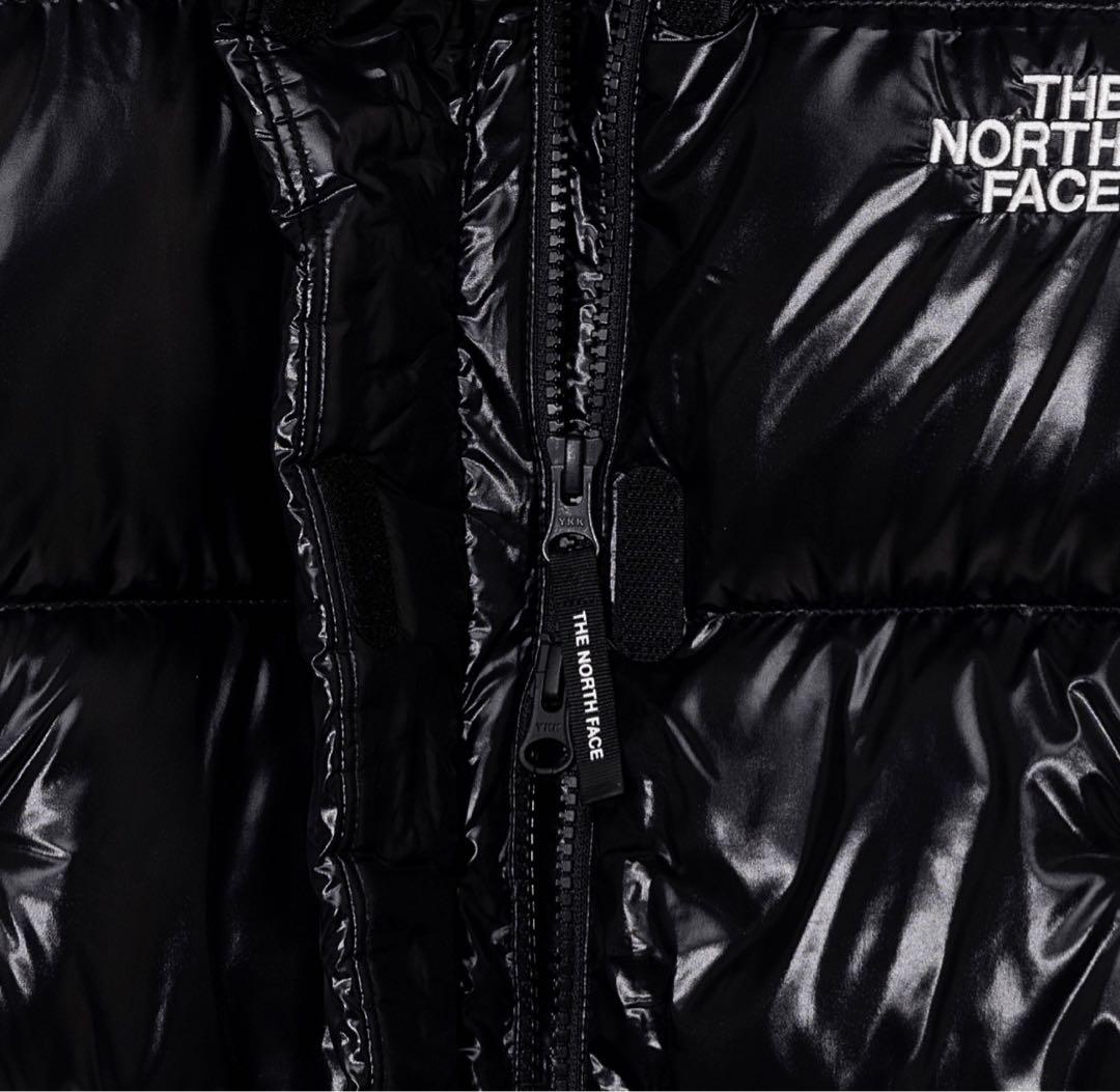 ノースフェイス 韓国 ホワイトレーベル 2way ダウン ジャケット 黒