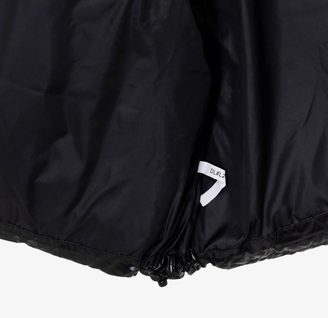 ノースフェイス 韓国 ホワイトレーベル 2way ダウン ジャケット 黒