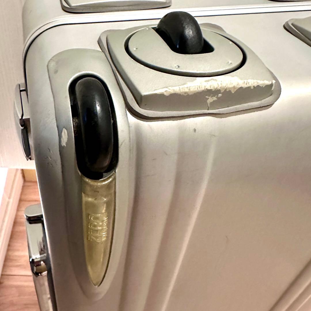 【希少】ゼロハリバートン アルミ キャリーケース ZR21WT-SI