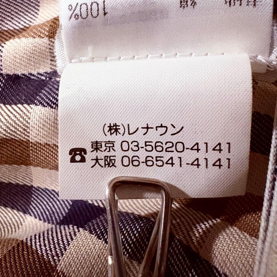 極美品★アクアスキュータム トレンチコート ベージュ 英国製 XL