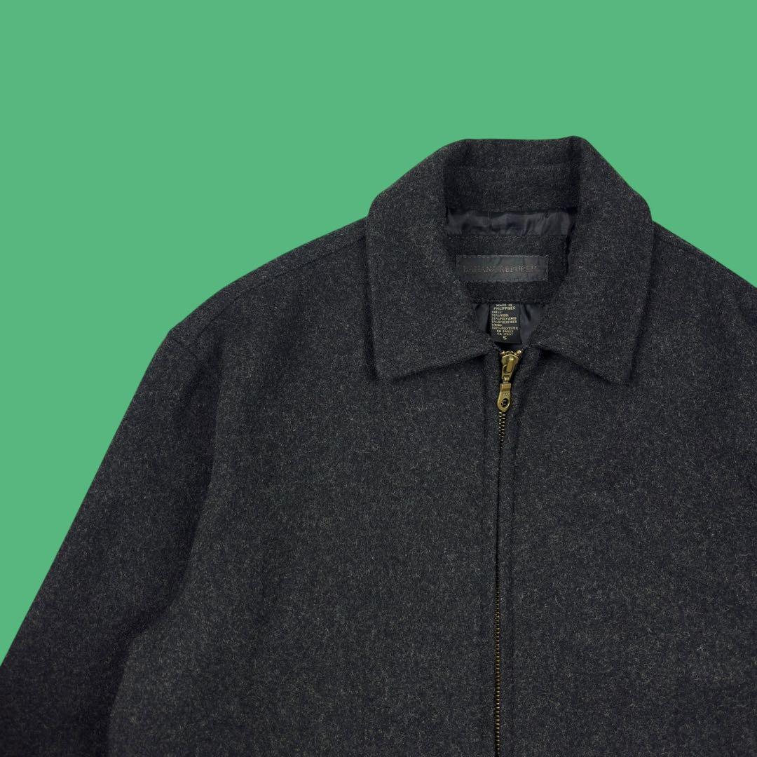 00s Banana Republic ウール ジップブルゾン S