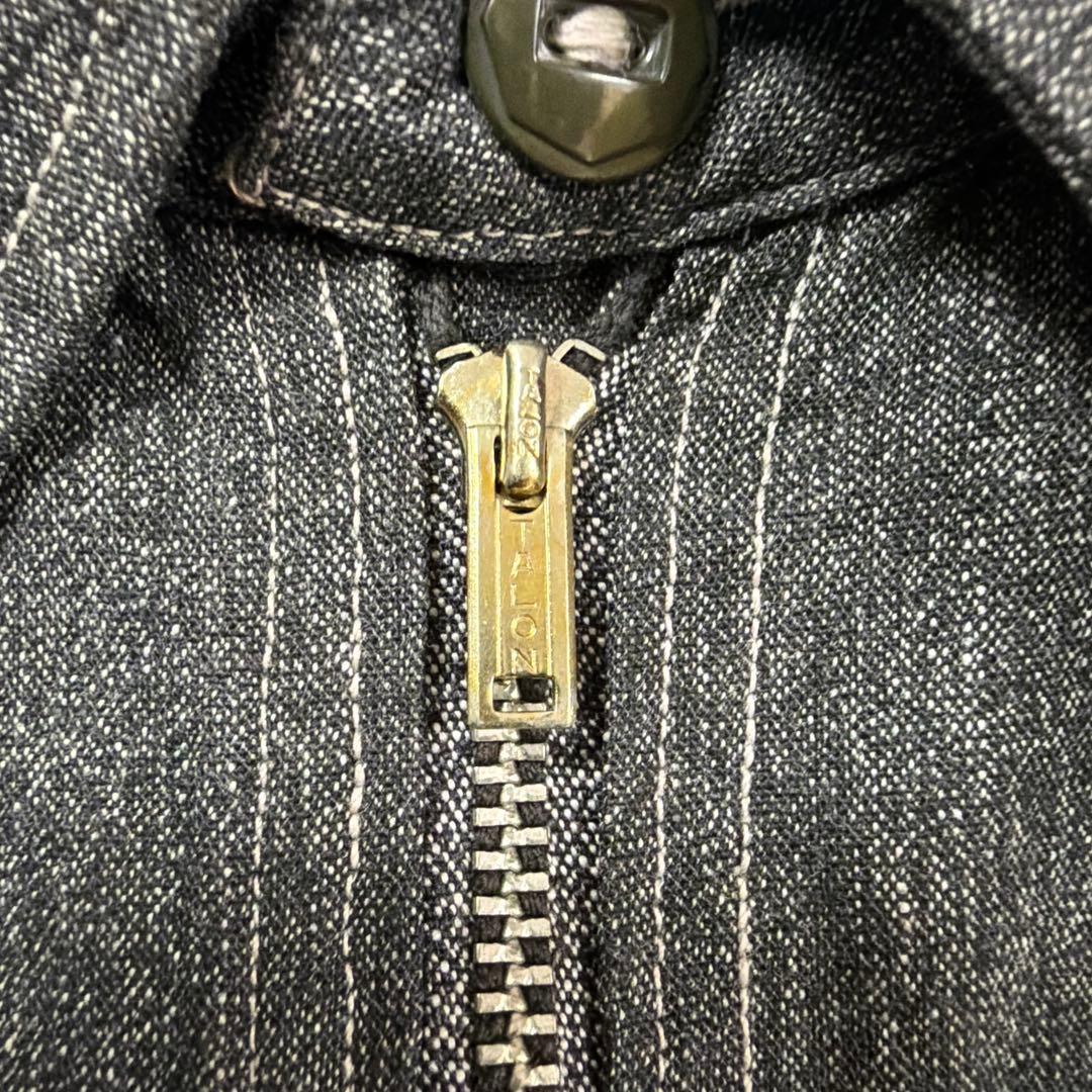 r*u様 デッド　30s super bigmac ブラックシャンブレーシャツ