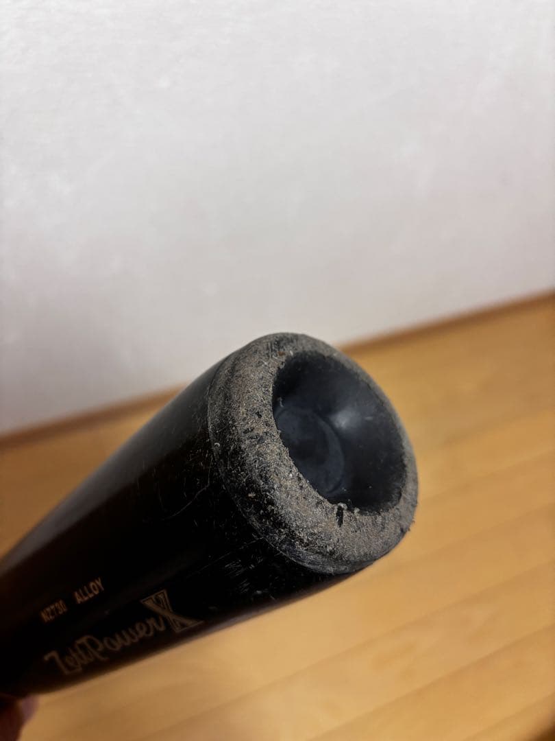 ヒロぱぱ　【送料無料】金属野球バット　パワークロス　ZETT中学硬式用