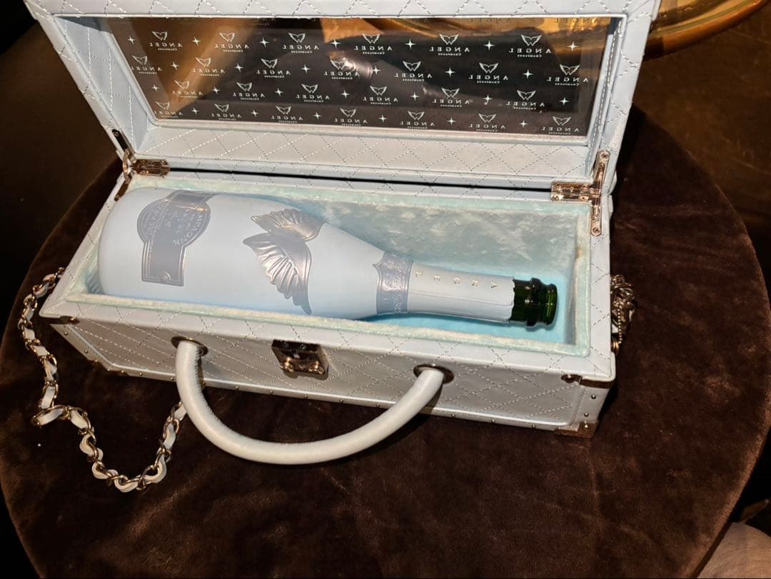 美品　エンジェル　シャンパン　ドゥミセック　ブルー　ピンク　グリーン　イエロー