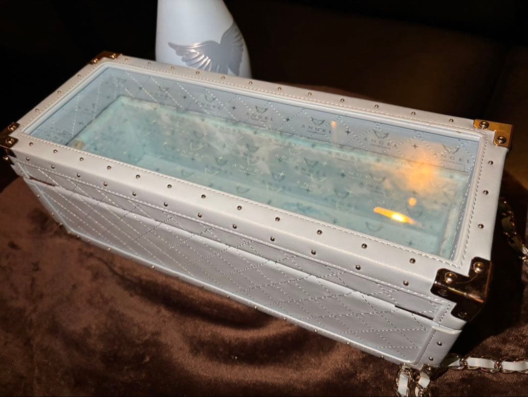 美品　エンジェル　シャンパン　ドゥミセック　ブルー　ピンク　グリーン　イエロー