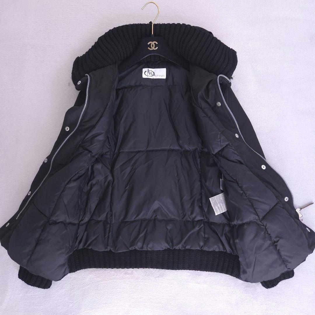 美品 Max Mara ダウンジャケット イタリア産グースフェザー フード L