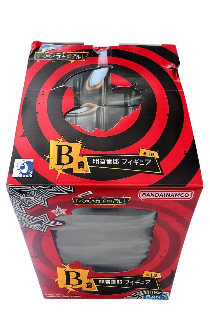 ペルソナ5 一番くじB賞明智吾郎 フィギュアとF賞アクリルスタンド