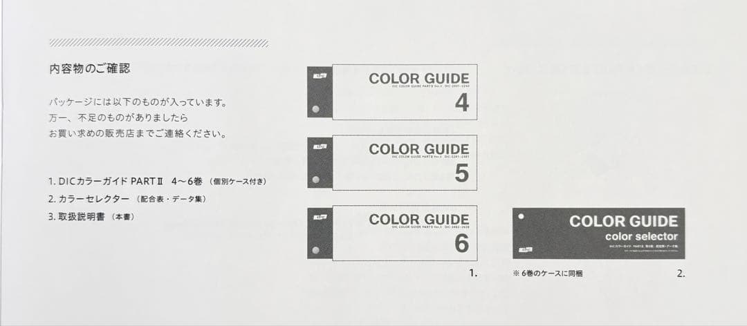 【新品】DIC COLOR GUIDE カラーチップ　色指示