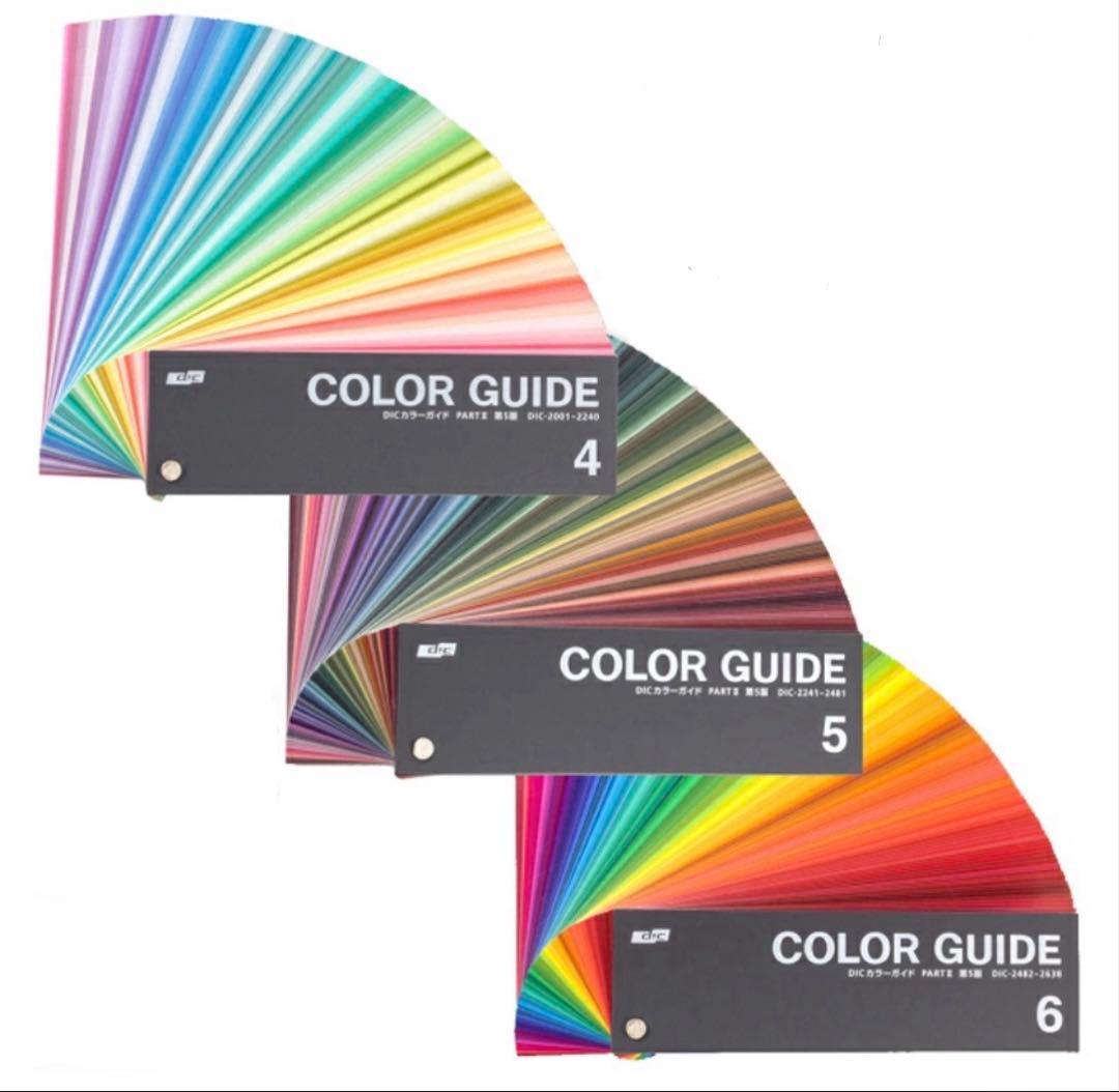 【新品】DIC COLOR GUIDE カラーチップ　色指示