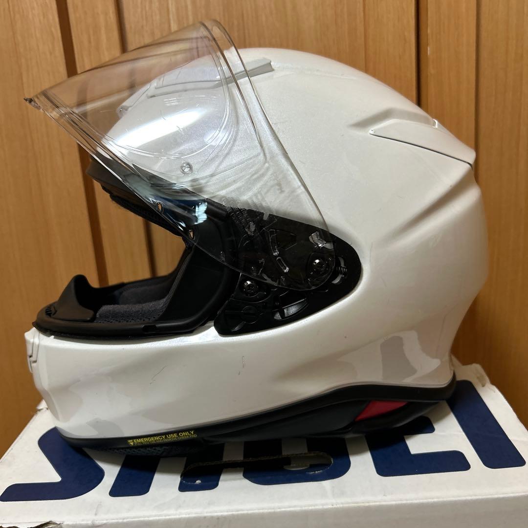 SHOEI Z-8 フルフェイスヘルメット ルミナスホワイト　フォトクロミック