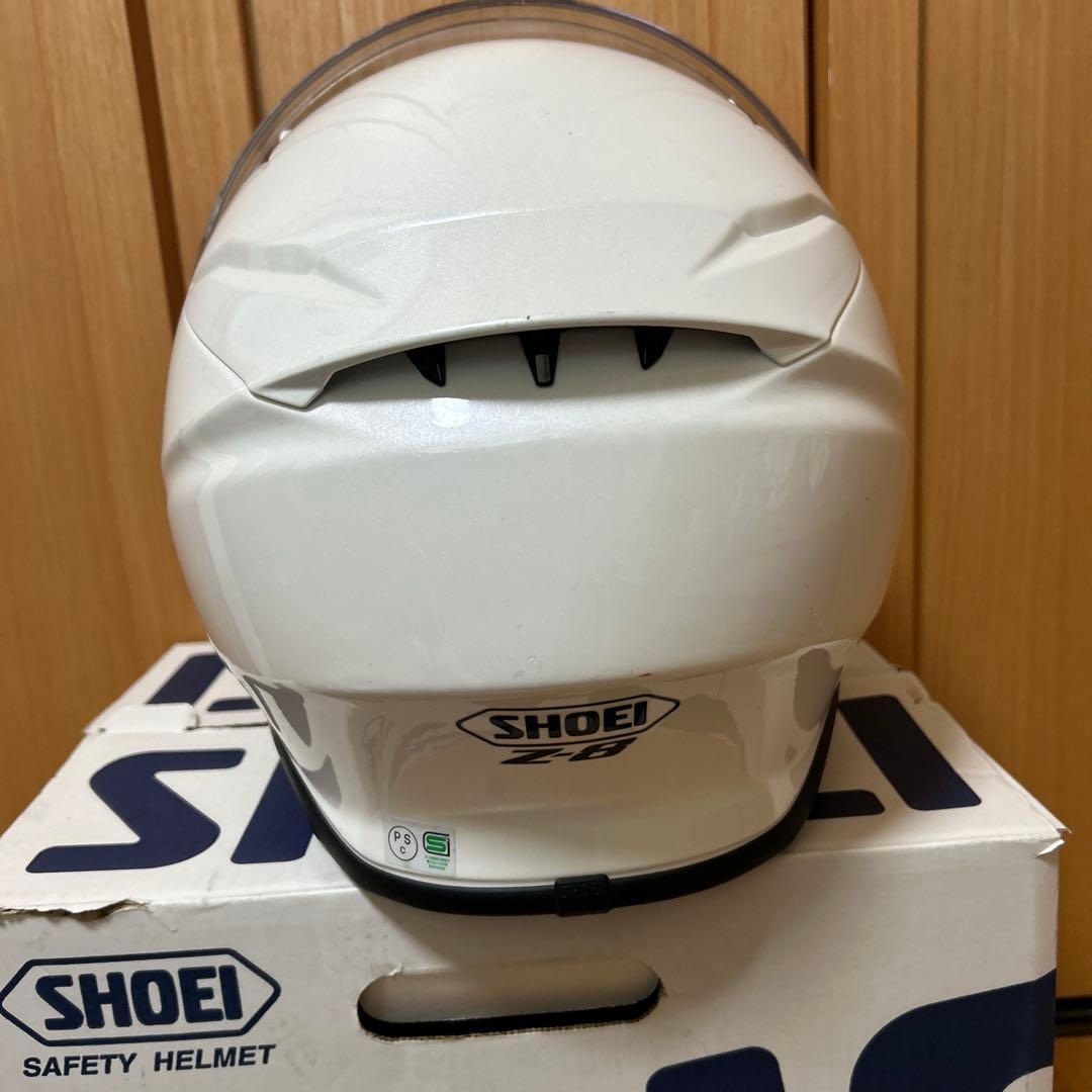 SHOEI Z-8 フルフェイスヘルメット ルミナスホワイト　フォトクロミック