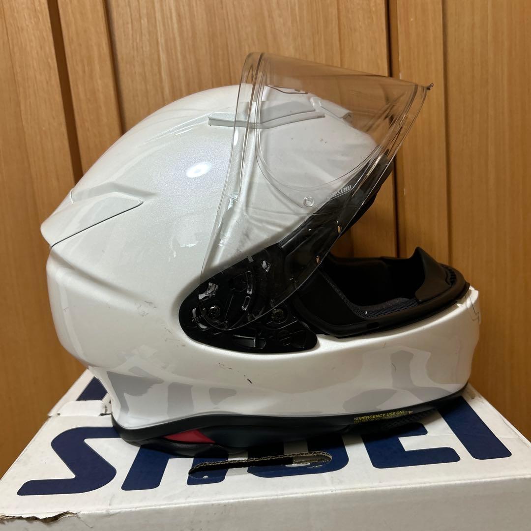 SHOEI Z-8 フルフェイスヘルメット ルミナスホワイト　フォトクロミック