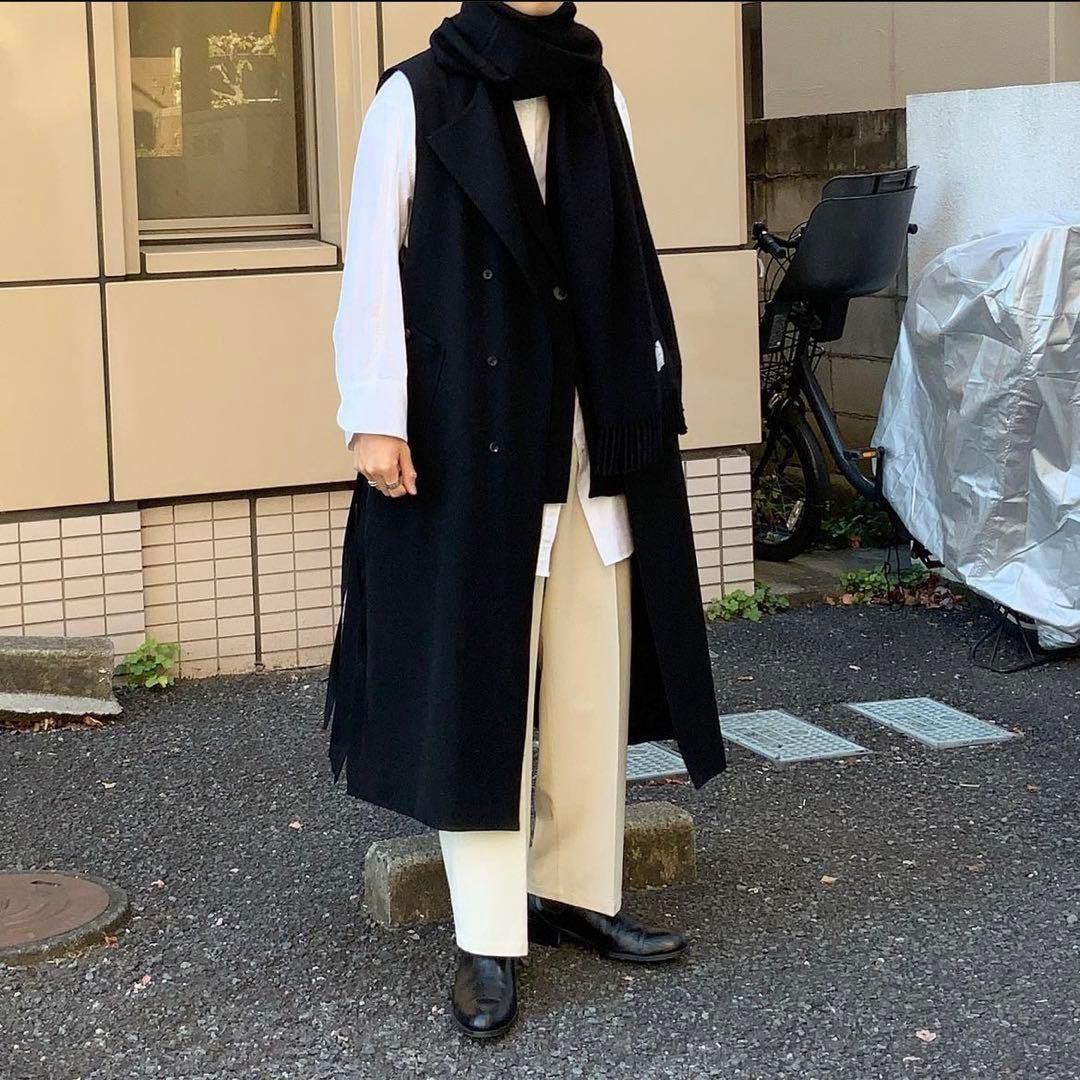 ジャケット・アウター SUBLATIONS SEC.04 SLEEVELESS LONG COAT