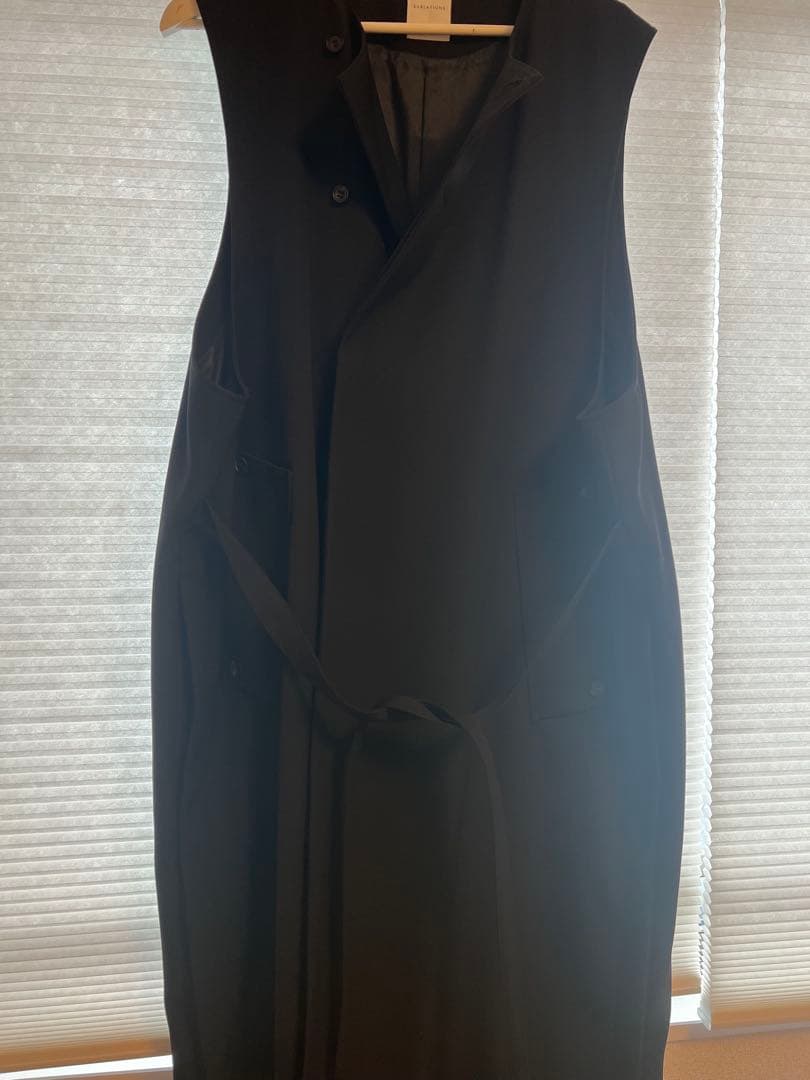 ジャケット・アウター SUBLATIONS SEC.04 SLEEVELESS LONG COAT
