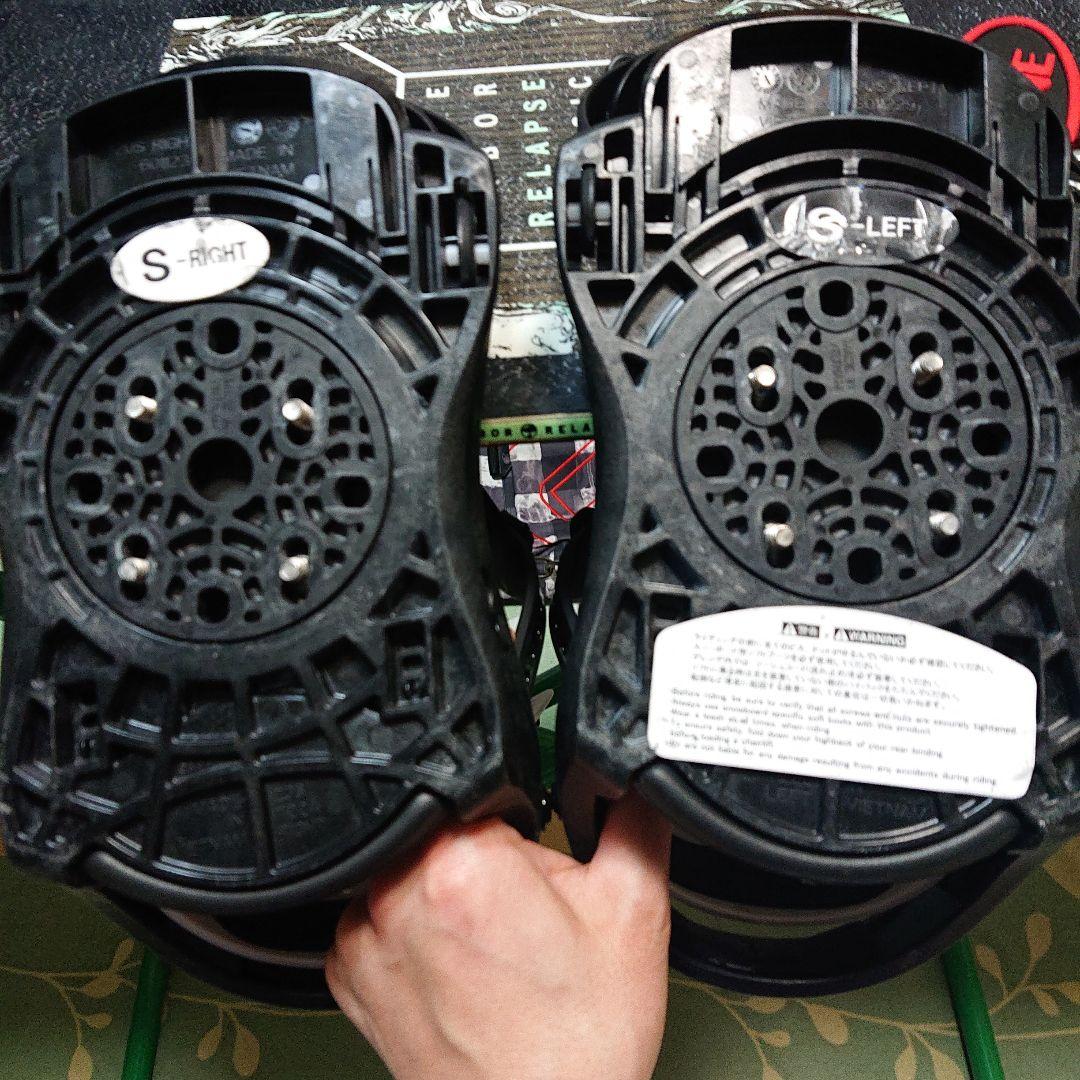 B*D様 FLUX PR スノーボード ビンディング Sサイズ