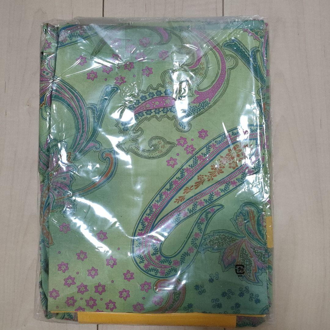 ETRO ペイズリー柄 掛け布団カバー150×210cm 綿100%枕カバーつき