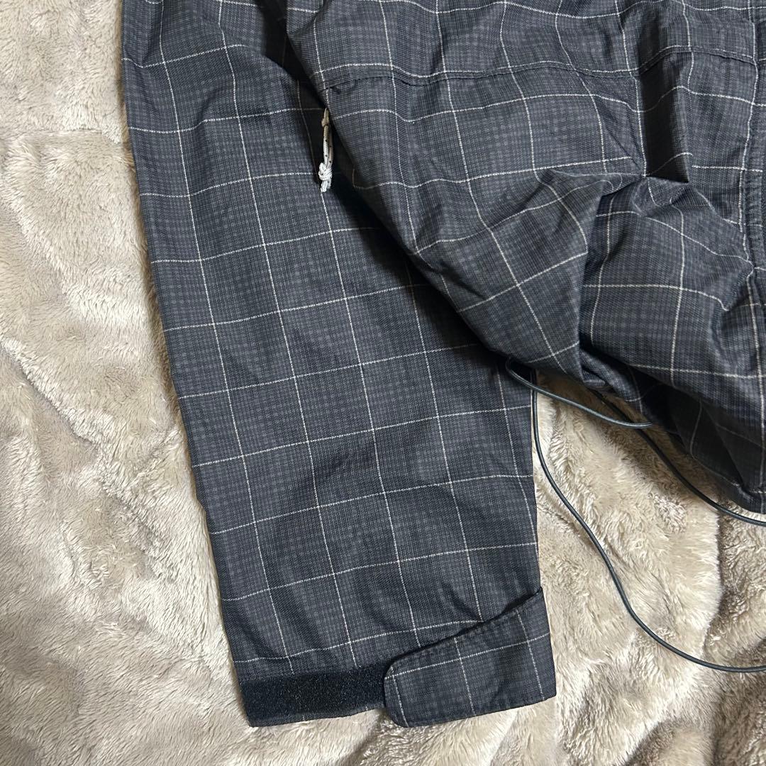 00s Columbia チェック マウンテンパーカshell jacket 黒
