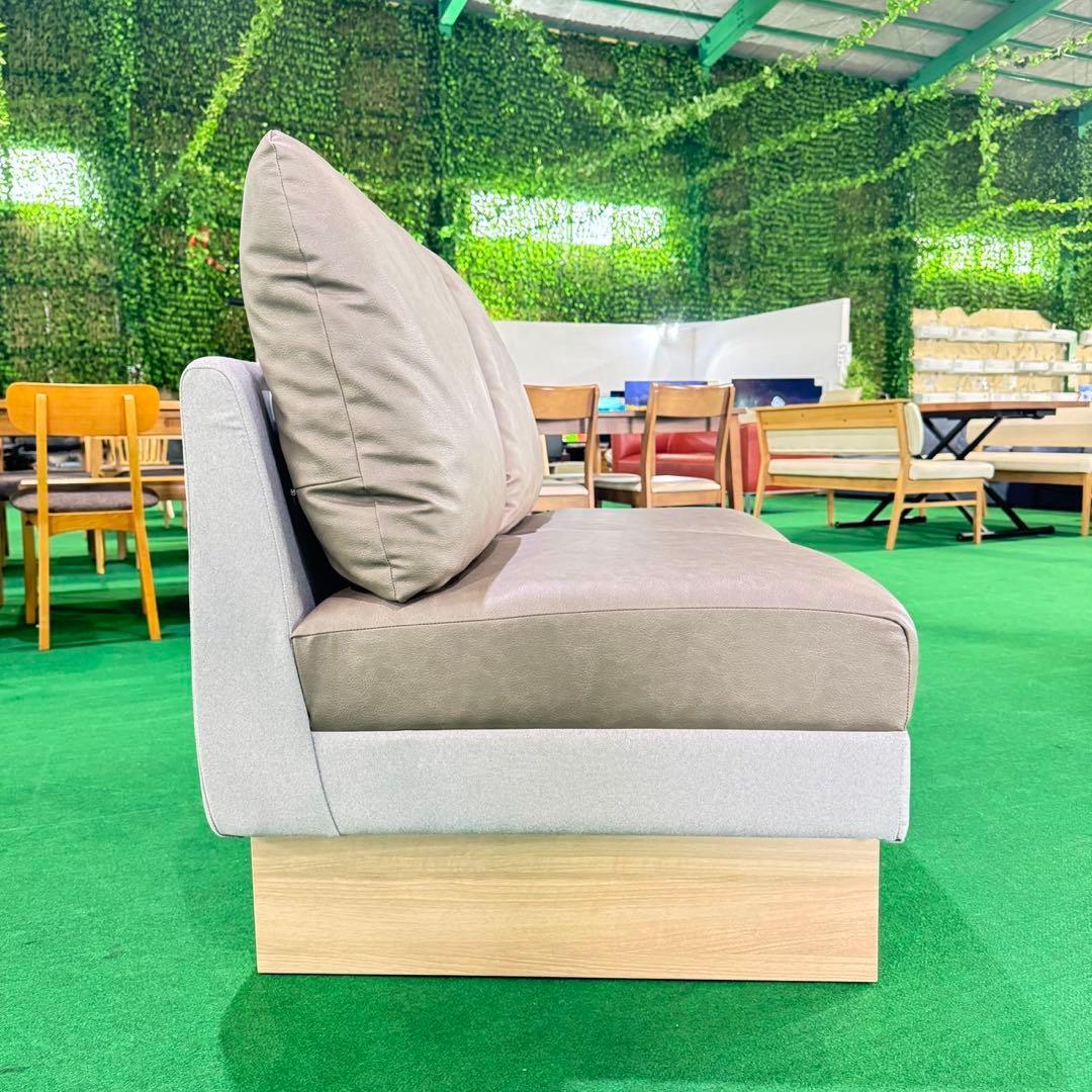 KAWAJUN 2人掛けソファ クッション 幅120cm インテリア L008