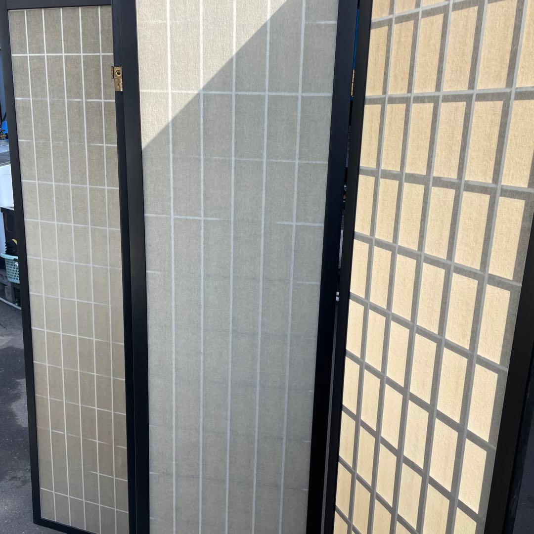 折りたたみ式木製パーテーション