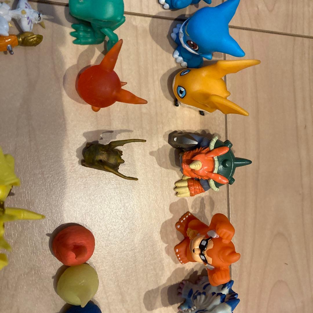 デジモン フィギュアセット ストラップ付き