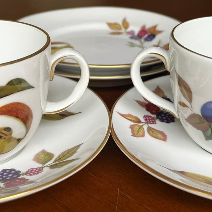 【美品】ロイヤルウースター★イヴシャム★トリオ　ペア