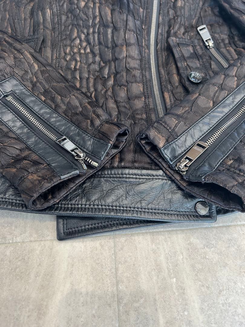 BURBERRY BLACK LABEL ライダースジャケット