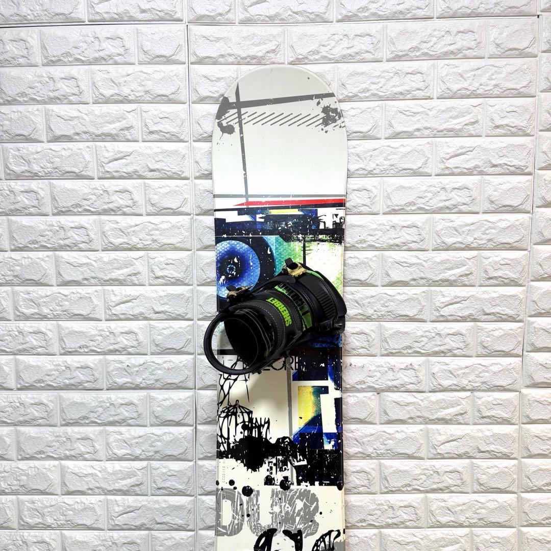 美品　DUB スノーボード　151 キャンバー　ビンディング　ケース付　すぐ使用