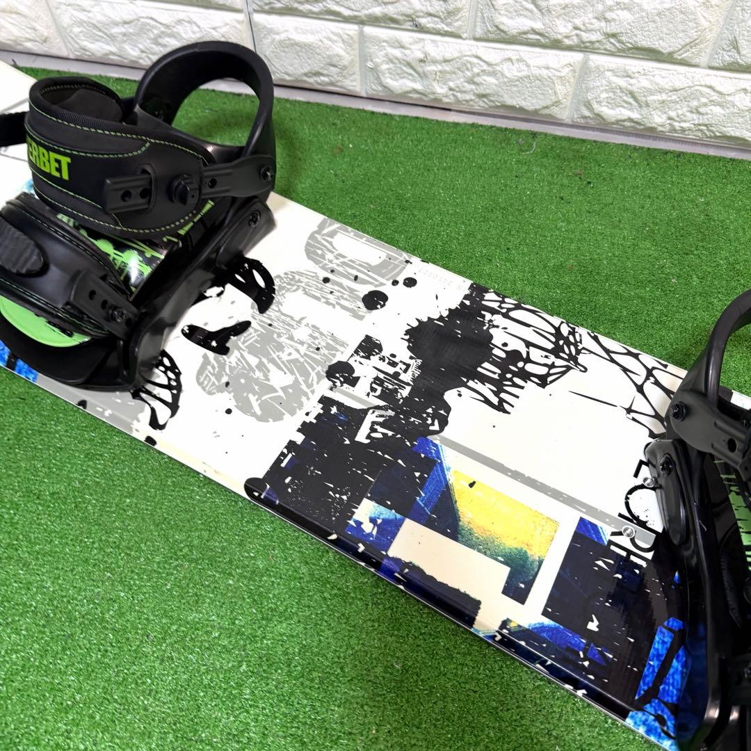 美品　DUB スノーボード　151 キャンバー　ビンディング　ケース付　すぐ使用