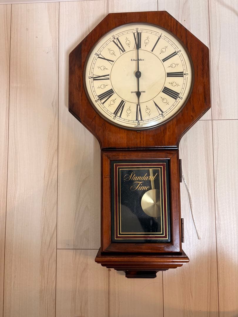 Ethan Allen 八角形掛時計