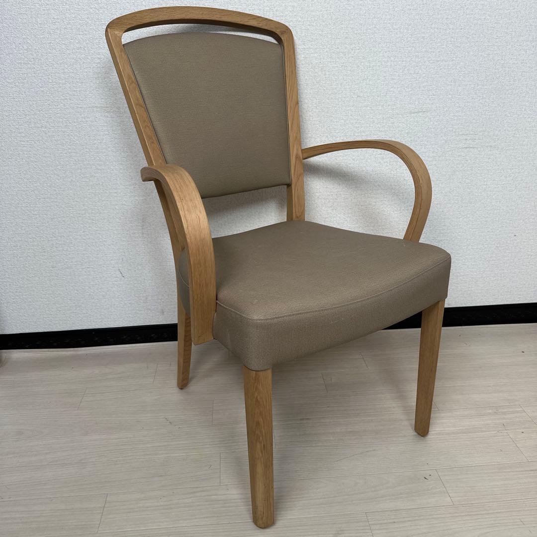 カリモク 軽量 ダイニングチェア アームチェア CT83モデル 23年製 i4※