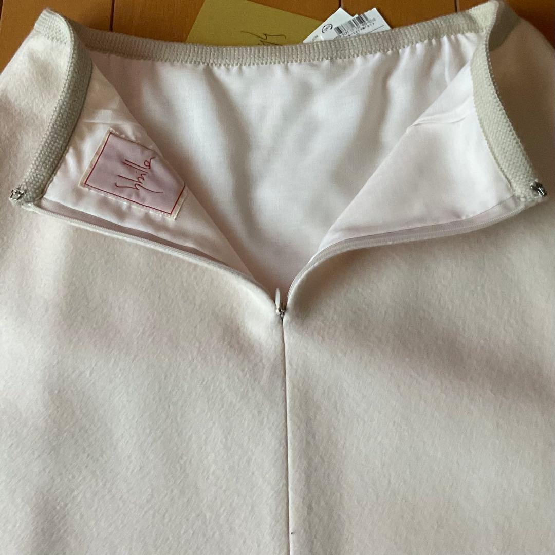 【専用です】★シビラ★花柄カットワークウールフレアスカート ミモレ丈　新品未使用