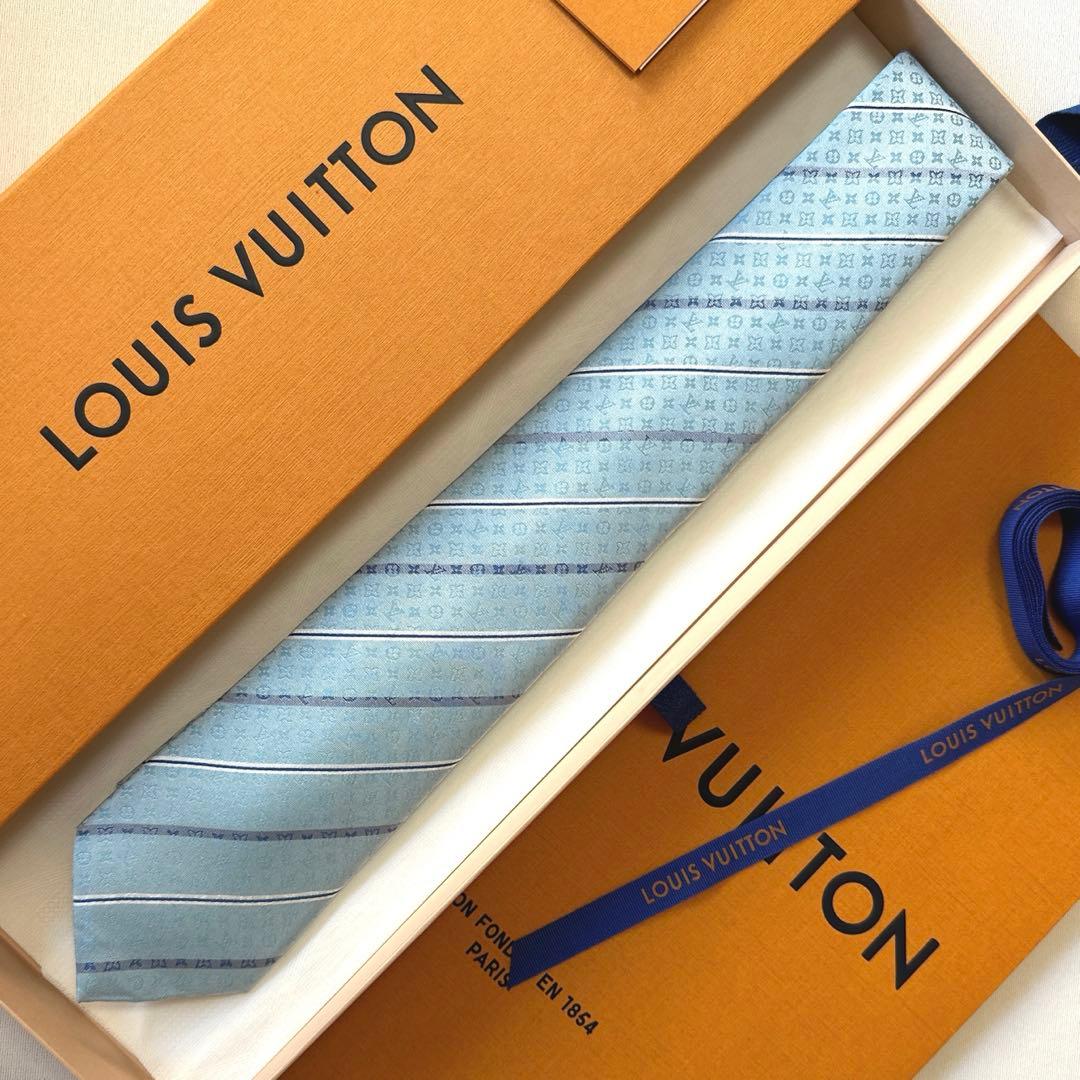 専用です。　　ルイ ヴィトン ネクタイ・ラインド ストライプ 新品 未使用