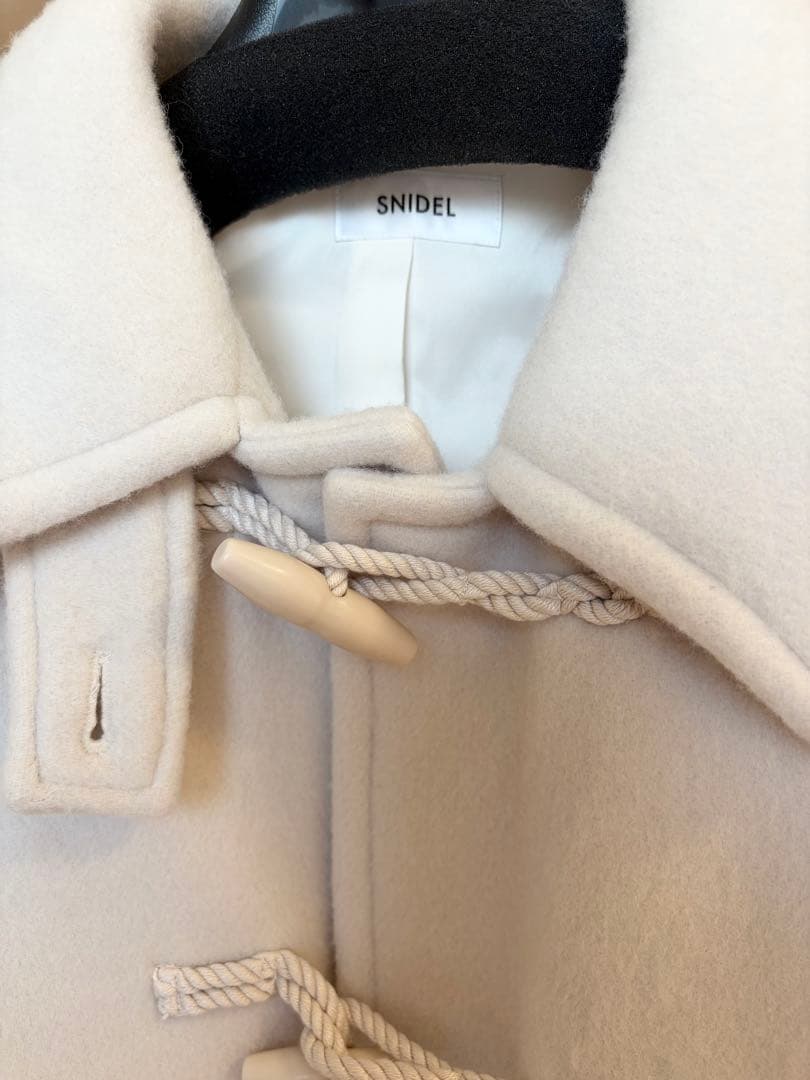 スナイデル　ウールシャギーショートダッフル　0サイズ